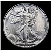 Image 2 : 1937-p Walking Liberty Half Dollar 50c Grades Choice AU/BU Slider