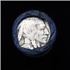 Image 2 : Buffalo Nickel Shotgun Roll in Old Bank Style 'Bell Telephone'  Wrapper 1917 & s Mint Ends