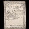 Image 3 : ***Auction Highlight*** Continental Currency February 17, 1776 $2/3 Fr-CC22 Plate C, Grades vf+ (fc)