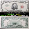 Image 1 : 1963 $5 Red seal United States Note Grades Select AU