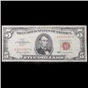 Image 2 : 1963 $5 Red seal United States Note Grades Select AU