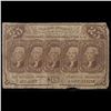 Image 2 : 1862 US Fractional Currency 25¢ First Issue Fr-1281 Grades vf, very fine
