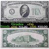 Image 1 : 1934a $10 Green Seal Federal Reserve Note San Fransico, CA Grades vf++