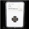 Image 4 : ***Auction Highlight*** NGC 1801 Lm-2 R4 Draped Bust Half Dime 1/2 10c Graded vf30 By NGC (fc)