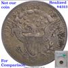 Image 7 : ***Auction Highlight*** NGC 1801 Lm-2 R4 Draped Bust Half Dime 1/2 10c Graded vf30 By NGC (fc)