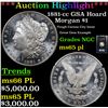 Image 1 : ***Auction Highlight*** NGC 1881-cc GSA Hoard Morgan Dollar $1 Graded ms65 pl By NGC (fc)