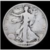 Image 2 : ***Auction Highlight*** 1921-d Walking Liberty Half Dollar 50c Graded vg+ By USCG (fc)