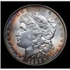 Image 2 : ***Auction Highlight*** 1886-p Rainbow Toned vam 6b R5 Morgan Dollar $1 Graded GEM+++ Unc By USCG (f