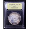 Image 4 : ***Auction Highlight*** 1883-o Colorfully Toned Morgan Dollar $1 Graded GEM+ Unc By USCG (fc)