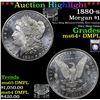 Image 1 : ***Auction Highlight*** 1880-s Morgan Dollar $1 Graded Choice Unc+ DMPL By USCG (fc)