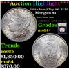 Image 1 : ***Auction Highlight*** 1891-s Vam 3 Top 100  I3 R5 Morgan Dollar $1 Graded Choice+ Unc BY USCG (fc)