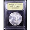 Image 4 : ***Auction Highlight*** 1887-s Vam 11 I3 R6 Morgan Dollar $1 Graded Select+ Unc By USCG (fc)