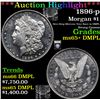 Image 1 : ***Auction Highlight*** 1896-p Morgan Dollar $1 Graded GEM+ DMPL By USCG (fc)