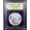 Image 4 : ***Auction Highlight*** 1888-s Vam 4 Morgan Dollar $1 Graded Choice Unc By USCG (fc)