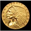 Image 2 : ***Auction Highlight*** 1911-p Gold Indian Quarter Eagle $2 1/2 Graded Select Unc By USCG (fc)