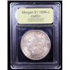 Image 4 : ***Auction Highlight*** 1899-o Colorfully Toned Morgan Dollar $1 Graded GEM+ Unc By USCG (fc)