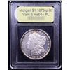 Image 4 : ***Auction Highlight*** 1878-p 8tf Vam 6 Morgan Dollar $1 Graded Choice Unc+ PL By USCG (fc)