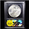 Image 5 : ***Auction Highlight*** 1934-d Peace Dollar $1 Graded Choice+ Unc BY USCG (fc)