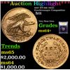 Image 1 : ***Auction Highlight*** 1837 HT-268 (5G0) Feuchtwanger Composition Hard Times Token 1c Graded Choice