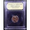 Image 4 : ***Auction Highlight*** 1955/1955 DDO Lincoln Cent 1c Graded Select Unc BN By USCG (fc)