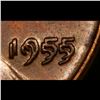Image 8 : ***Auction Highlight*** 1955/1955 DDO Lincoln Cent 1c Graded Select Unc BN By USCG (fc)