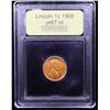Image 4 : Proof ***Auction Highlight*** 1909 Lincoln Cent 1c Graded Gem++ Proof Red By USCG (fc)
