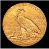 Image 3 : ***Auction Highlight*** 1914-d Gold Indian Quarter Eagle $2 1/2 Graded Select+ Unc By USCG (fc)