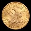 Image 3 : ***Auction Highlight*** 1901-p Gold Liberty Eagle $10 Graded GEM+ Unc By USCG (fc)