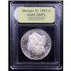 Image 4 : ***Auction Highlight*** 1881-s Morgan Dollar $1 Graded GEM Unc DMPL BY USCG (fc)
