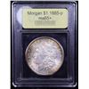 Image 4 : ***Auction Highlight*** 1885-p Rainbow Toned Morgan Dollar $1 Graded GEM+ Unc By USCG (fc)