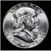 Image 2 : ***Auction Highlight*** 1953-s Franklin Half Dollar 50c Graded Choice Unc FBL By USCG (fc)