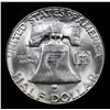 Image 3 : ***Auction Highlight*** 1953-s Franklin Half Dollar 50c Graded Choice Unc FBL By USCG (fc)