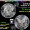 Image 1 : ***Auction Highlight*** 1898-o Morgan Dollar $1 Graded GEM+ DMPL By USCG (fc)