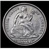 Image 2 : ***Auction Highlight*** 1874-p Seated Liberty Dime 10c Graded Select Unc By USCG (fc)