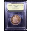 Image 4 : ***Auction Highlight*** 1871-p Seated Half Dollar 50c Graded Choice AU/BU Slider+ By USCG (fc)