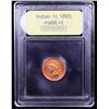 Image 4 : ***Auction Highlight*** 1895 Indian Cent 1c Graded GEM+ Unc RD By USCG (fc)