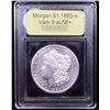 Image 4 : ***Auction Highlight*** 1883-s Vam 9 R5 Morgan Dollar $1 Graded Choice AU/BU Slider+ By USCG (fc)