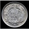 Image 3 : ***Auction Highlight*** 1867-s Seated Liberty Half Dime 1/2 10c Graded Select Unc By USCG (fc)