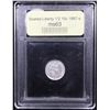 Image 4 : ***Auction Highlight*** 1867-s Seated Liberty Half Dime 1/2 10c Graded Select Unc By USCG (fc)