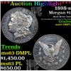 Image 1 : ***Auction Highlight*** 1898-s Morgan Dollar $1 Grades Select Unc DMPL (fc)
