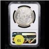 Image 3 : NGC 1885-o Morgan Dollar $1 Graded ms63 By NGC