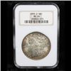 Image 2 : NGC 1899-o Colorfully Toned Morgan Dollar $1 Graded ms64 By NGC