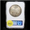 Image 3 : NGC 1899-o Colorfully Toned Morgan Dollar $1 Graded ms64 By NGC