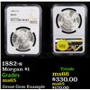 Image 1 : 1882-s Morgan Dollar $1 Graded ms65 By NGC