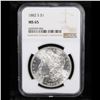 Image 2 : 1882-s Morgan Dollar $1 Graded ms65 By NGC