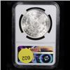 Image 3 : NGC 1887-p Morgan Dollar $1 Graded ms63 By NGC