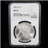 Image 2 : NGC 1885-o Morgan Dollar $1 Graded ms65 By NGC