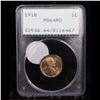 Image 2 : PCGS 1918-p Rattler Lincoln Cent 1c Graded ms64 rd By PCGS