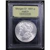 Image 4 : 1891-p Morgan Dollar $1 Graded Select+ Unc By USCG