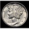 Image 2 : 1936-s Mercury Dime 10c Grades Select+ Unc